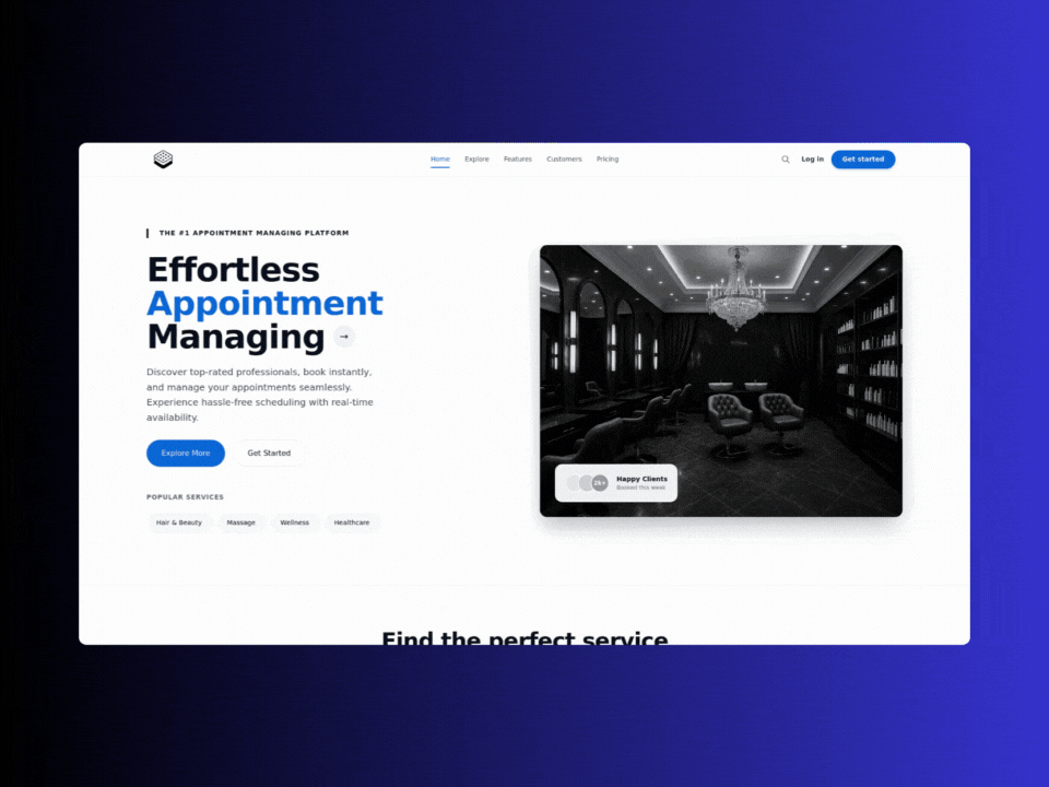 AppointmentKit website preview