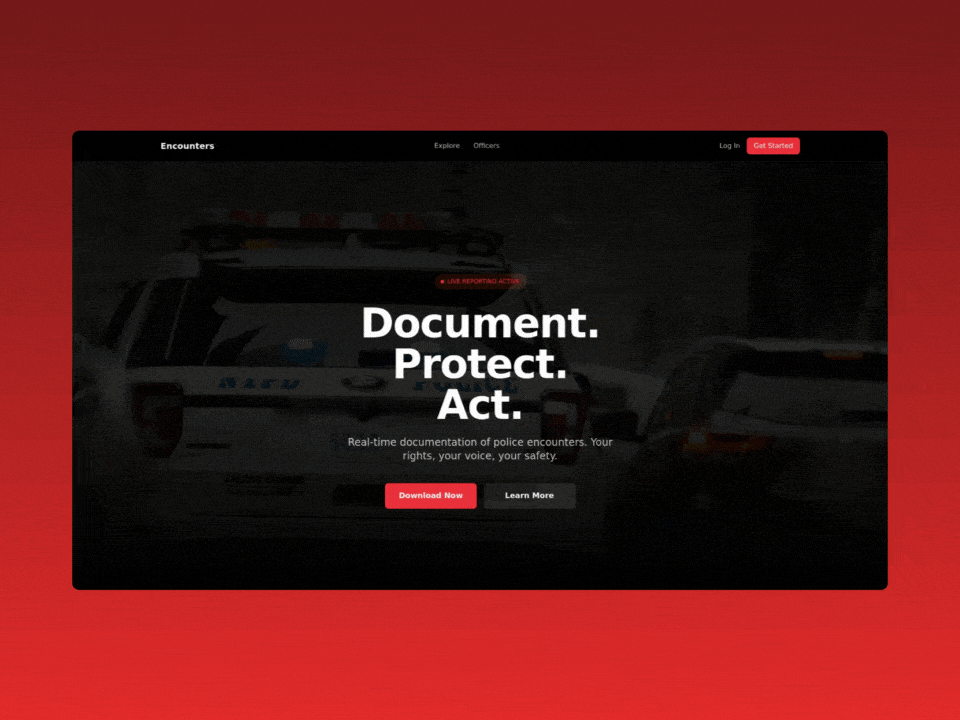 EncounterDB website preview